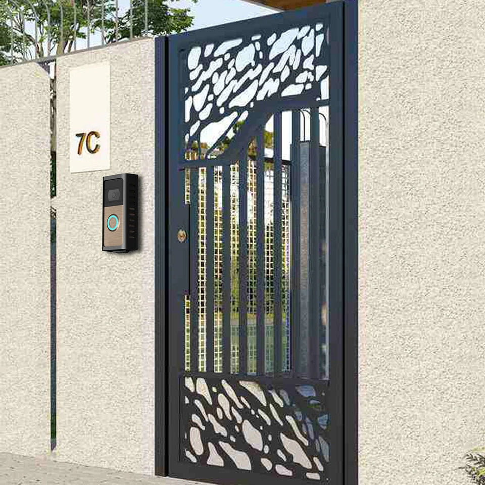 Anti-Theft Doorbell Mount Stainless Steel Anti-Theft Door Mount Holder Easy Installation for Ring Video Doorbell Aimak Store