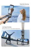 Q18 Desktop Following the shooting Mode Gimbal Stabilizer Selfie Stick Tripod with Fill Light for iPhone Cell Phone Smartphone Aimak Store