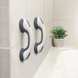 New Shower Handle Grab Bars Ultra Grip Dual Locking Safety Suction Cups Helping Handle Anti Slip Support for Toilet Bathroom Aimak Store