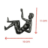 Creative Rock Climber Resin Pendant Wall Hanging Decorative Sculpture Ornaments Retro European Climber Aimak Store