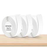 Potable Mini Printer P12 Adhesive Label Printer No Ink Printing Bluetooth Pocket Labeller with Cutter or 3PK Continue Label Roll Aimak Store