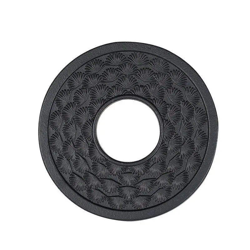 Cast Iron Teapot Mat Teapot Holder Japanese Iron Teapot Mat Wear-resistant and Anti Slip Mat Matching Tea Set Accessories Aimak Store