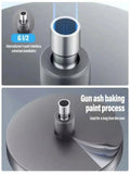New 6 Modes Large Flow Supercharge Rainfall Shower Head 230mm Round High Pressure Top Spray Rain Showerhead Bathroom Accessories Aimak Store