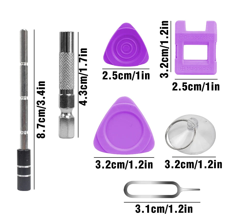 115 in 1 Precision Screwdriver Set Multifunctional Magnetic Repair Tools Kit for Computer Laptop Phone MacBook Household Repairs Aimak Store