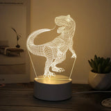 3D Creative Fantasy Dinosaur Night Light USB Home, Bedroom, Living Room, Sleep, Office Light Decorative Light, Gift Light Aimak Store