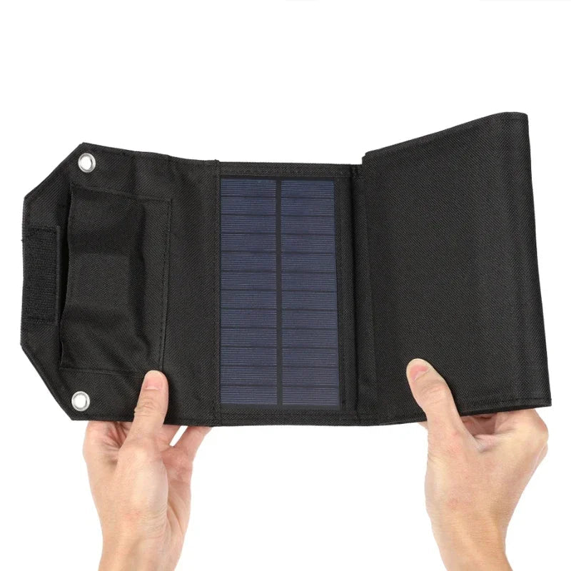 60W 80W 100W Foldable Solar Panel 5V USB Portable Folding Bag Battery Charger for Phone Outdoor Camping Waterproof Power Bank Aimak Store