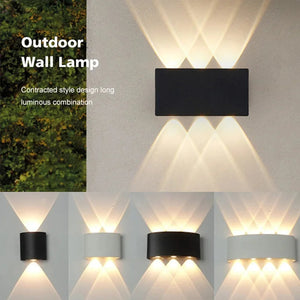 LED Wall Lamp Waterproof IP66 Indoor Outdoor Lamp  Garden Lights for Living Room Hallway Bedroom Decor Aimak Store