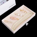 Acrylic Velvet Jewelry Organizer with 3 Drawers Stackable Display Storage Earrings Necklace Bracelets Box Holder Case for Women Aimak Store