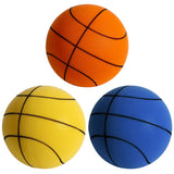 18cm Silent Basketball Quiet No Noise High Density Soft PU Foam Squeezable Ball Indoor Mute Bouncing Basketball Kids Sports Toys Aimak Store