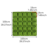Plant growth bag， Felt Vertical Wall Planter Outdoor Herb Vegetable Hanging Garden  Plant Holder for Railing, Balcony, Fence Aimak Store