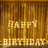 1pc White Decorative Led Light Up 6.3'' Number Letters Sign Night Lights Marquee For Home Wedding Party Birthday Christmas Decor Aimak Store