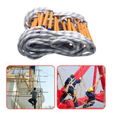 Emergency Escape Ladder Rope Portable Fast to Deploy Flame Resistant Aimak Store