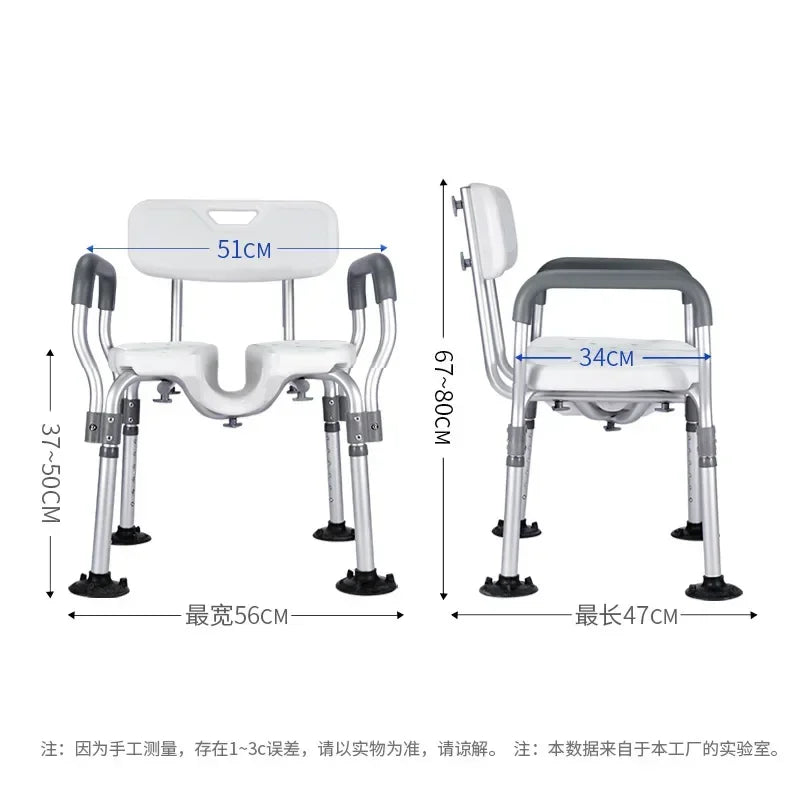 2024 Toilet Chair for the Elderly Bathroom Cabinet Plastic Stool Adult Rocking Chair Home Furniture Scaffolding Footrest Bath Aimak Store