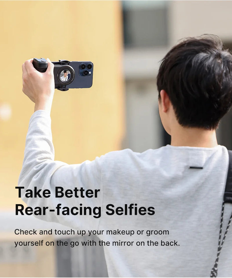 Ulanzi MA35 MagSafe Smartphone Camera Shutter Grip Bluetooth Selfie Handle As Camera Photo Stabilizer Vertical Horizontal Shoot Aimak Store