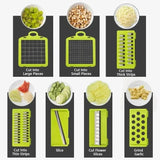14/16 in 1 kitchen vegetable slicer, household multifunctional vegetable slicer, potato slicer, slicer, salad slicer, and slicer Aimak Store