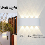 LED Wall Lamp Waterproof IP66 Indoor Outdoor Lamp  Garden Lights for Living Room Hallway Bedroom Decor Aimak Store