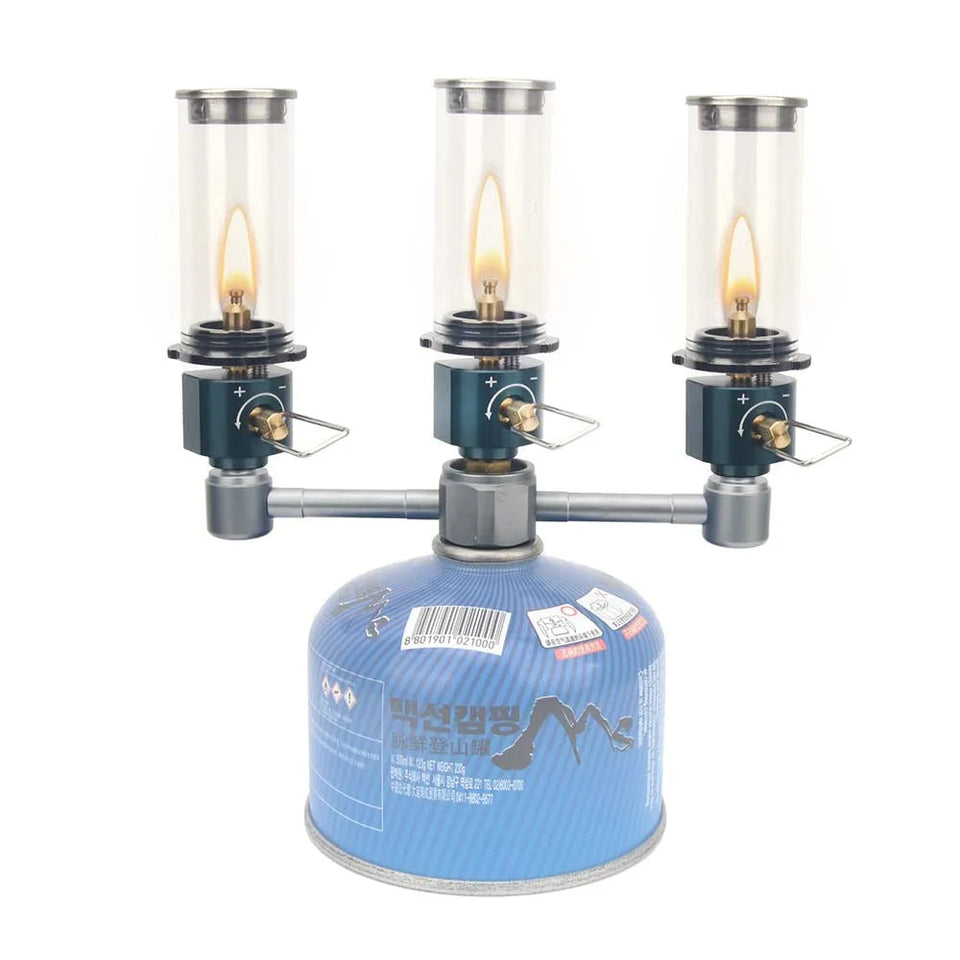 Dreamlike Candlelight Lamp Mini Windproof Candle Lamp Gas Burner Stove Outdoor Camping Lights Tent Lighting Equipment BRS 55 Aimak Store