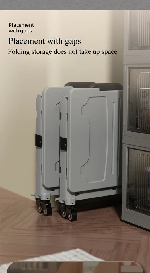 Portable and Foldable Shopping Cart,Home Multifunctional Grocery Cart, Outdoor Trolley Cart, Stall, Camping and Storage Box Aimak Store