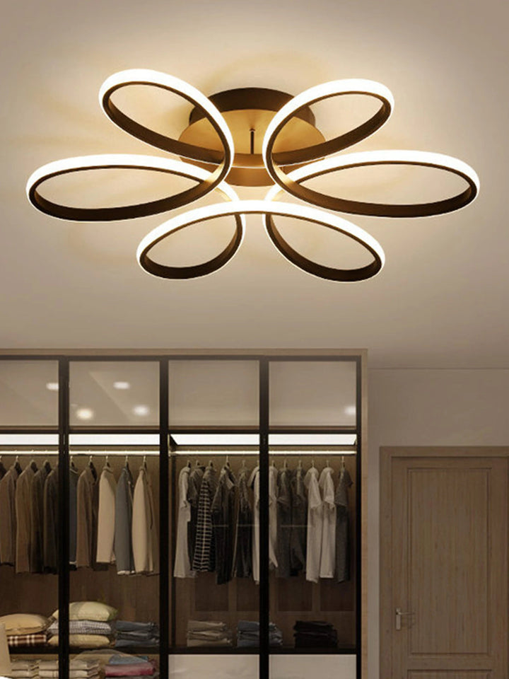 60CM 75W LED Ceiling Lights Living Room Bedroom Lights Indoor Lights Living Room Foyer Lighting Fixtures ceiling led lights Aimak Store