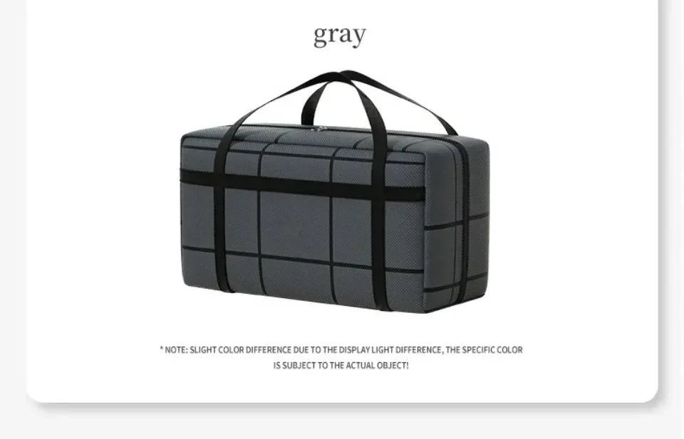 Clothing and Quilt Bag Thickening and Widening Strong Load Bearing Capacity Storage Bag Big Opening Non Woven Fabric Packing Bag Aimak Store