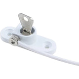 White/Black Child Safety Lock Home Window Door Cabinet Locks Key for Babies Care Refrigerator Drawer Security Protection Aimak Store