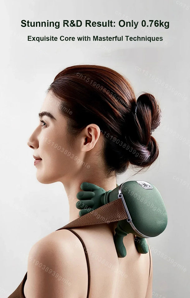 N7 Master Hand Shoulder and Neck Massager Cervical Spine Massager Trapezius Neck Massager Hot Compress Electric Cervical Aimak Store