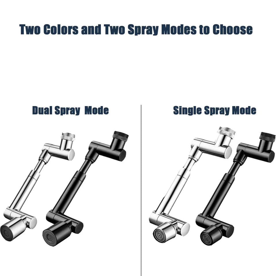 360° Swivel Faucet Extender, Water Saving Tap Sprayer with 3 Modes, for Kitchen, Bathroom Sink, RV Camper & Home Use Aimak Store