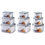 Multipurpose Refrigerator Storage Container with Drain Basket Crisper and Storage Box for Fruits Vegetables Aimak Store