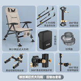 Ultralight European Folding Lounge Chair Fishing All-Terrain Portable Recliner Infinite Height Adjustment Ergo Wide Seat Comfort Aimak Store