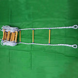 Emergency Escape Ladder Rope Portable Fast to Deploy Flame Resistant Aimak Store