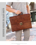 Men's High Quality Business Briefcase Crossbody Shoulder Messenger Bags Male Office Handbag Laptop Bags Bolsos Para Hombre Aimak Store