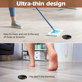 1 set of household silent, punch-free, invisible floor-mounted door stoppers, suitable for bathrooms and bedrooms Aimak Store