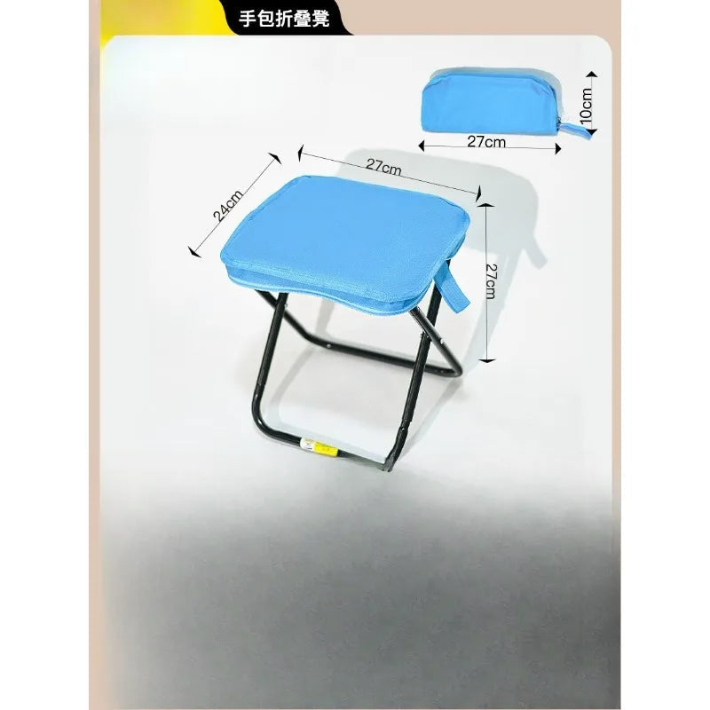 New Mini Pen Bag Foldable Small Magza Pocket Hand Stool Bag for Lazy People to Carry with You When Going Out, Chair Stool Aimak Store