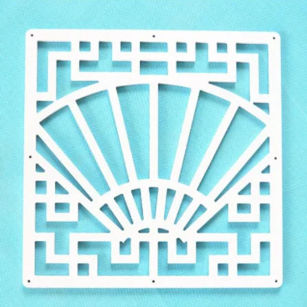 12pcs 29x29cm Hanging Screens Living Room Divider Panels Partition Wall Art Diy Home Decoration White Wood-plastic Aimak Store