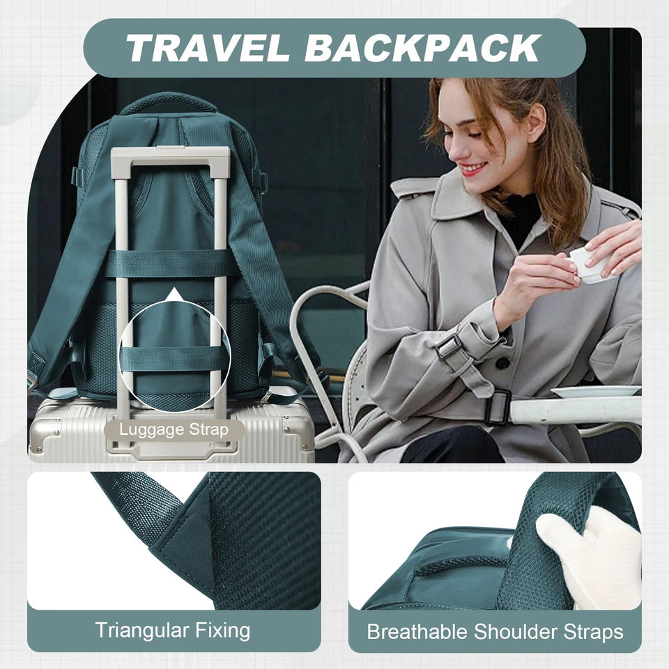 Easyjet Cabin Bag 45x36x20 Backpack, 40x20x25 Ryanair Carry-Ons, Women/Men Aeroplane Travel Backpack, Cabin Size Laptop Backpack Aimak Store