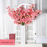 Bougainvillea Artificial Flower Silk Fake Flower Wedding Home Decor Garden Engineering Landscaping Plants Garland Flower Wall Aimak Store