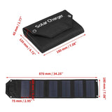 60W 80W 100W Foldable Solar Panel 5V USB Portable Folding Bag Battery Charger for Phone Outdoor Camping Waterproof Power Bank Aimak Store