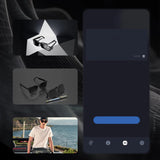 Smart Glasses AI Intelligent Translation Wireless Bluetooth Glasses Auto Voice Translation Audio Glasses Support 144 Languages Aimak Store