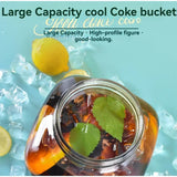 4L Large Drink Dispenser Sealed Drink Lemonade Dispenser Jar With Faucet Cocktail Wine Drinker Parties Juice Can Container Aimak Store