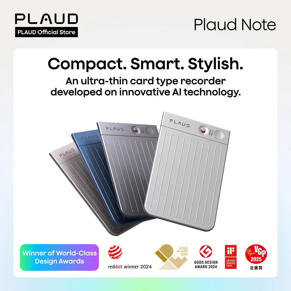 PLAUD NOTE AI Voice Recorder, AI Notetaking Device for Meetings, Lectures, Calls, AI Transcription & Summarization Aimak Store
