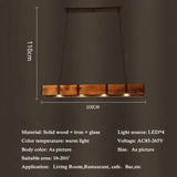 Old Style American Vintage Attic Wooden Pendent Lamp Dining Room Bar Table Clothing Store Industrial Pendant Lamp Led Lighting Aimak Store
