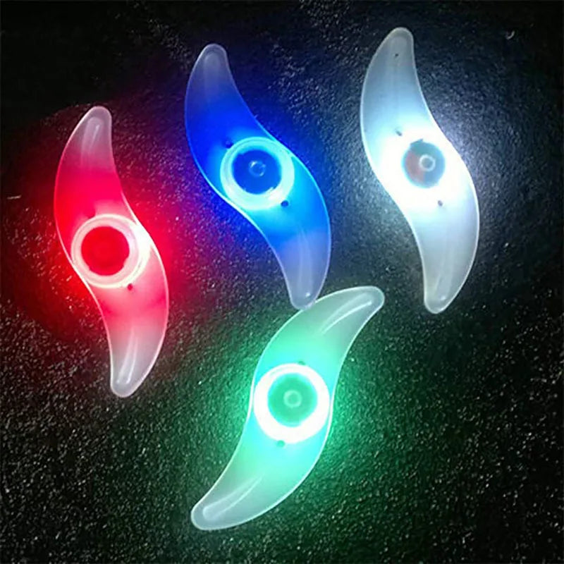 3 Lighting Mode LED Neon Bicycle Wheel Spoke Light Waterproof Color Bike Safety Warning Light Cycling Lamp Bicycle Accessories Aimak Store
