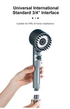 Xiaomi MiJia Shower Head High Pressure Filter Showerhead 3 Mode Water Saveing Massage Shower Head with Hose Bathroom Accessories Aimak Store