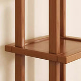 Desktop Storage Rack Small Shelf on The Desk Simple Bookshelf Desk Kitchen Storage Rack Countertop Shelf Bamboo Storage Rack Aimak Store