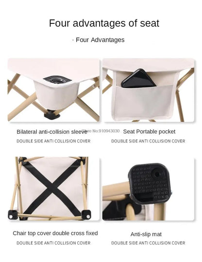 Portable Outdoor Table and Chair Set Folding Picnic Table Self-driving Camping Table Aluminum Alloy Car Egg Roll Table