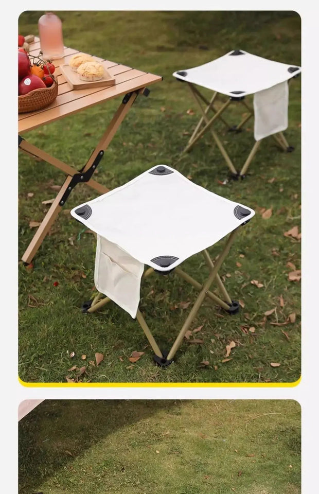 Outdoor Folding Stool Portable Pony Super Light Camping Chair Foldable Chair Fishing Bench Aimak Store