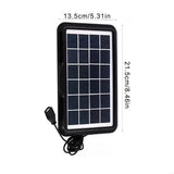 Efficient 10W Solar Phone Charging with USB Port Phone Charging Waterproof Solar Charging for Hiking Camping & Travel Need C7AC Aimak Store