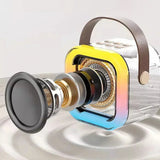 K12 Karaoke Machine Portable Bluetooth 5.3 PA Speaker System with 1-2 Wireless Microphones Home Family Singing Children's Gifts Aimak Store