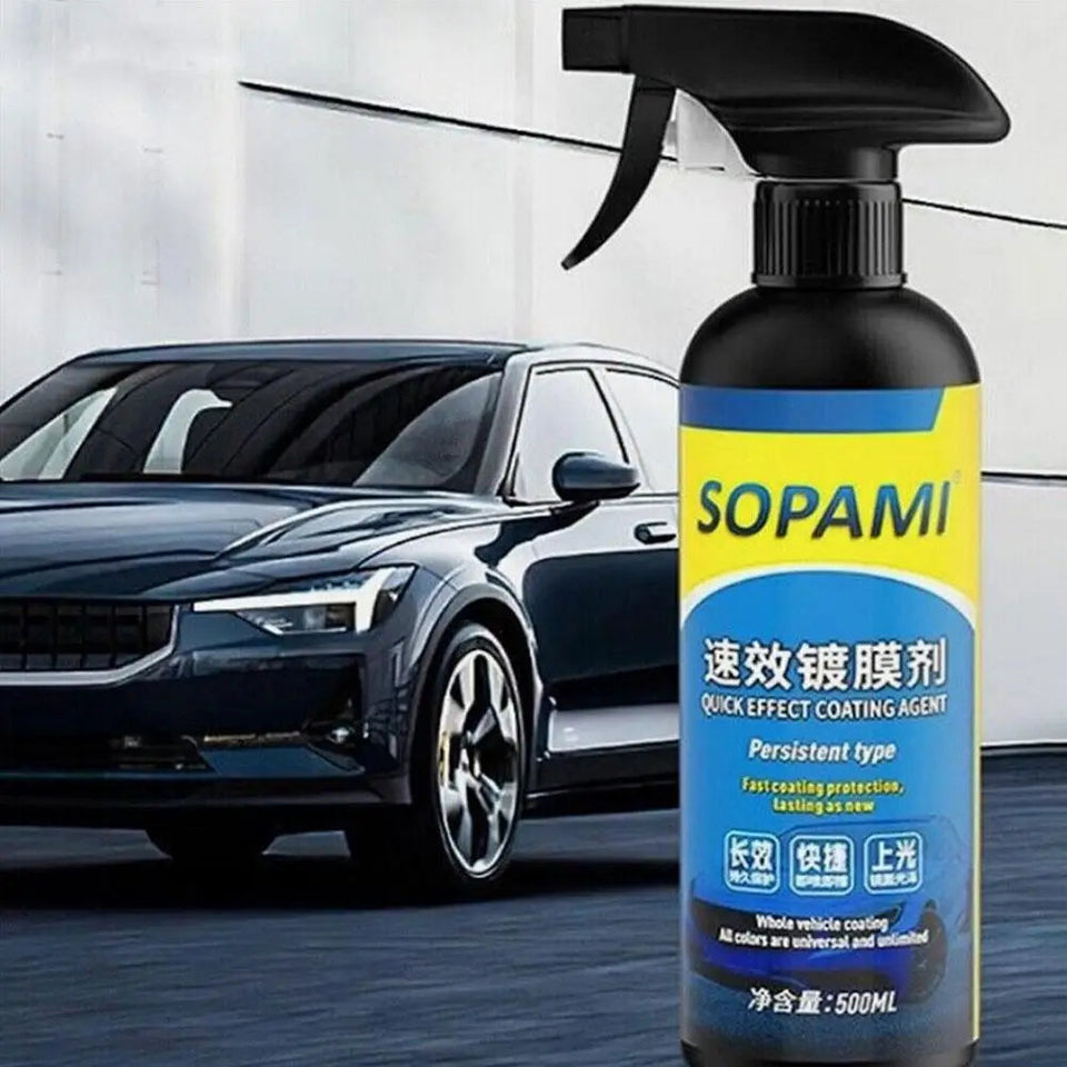 Sopami Car Coating Spray Nano Ceramic Quick Effect Car Coating Agent Spray Quick Coat Car Wax Polish Spray Car Protection Aimak Store