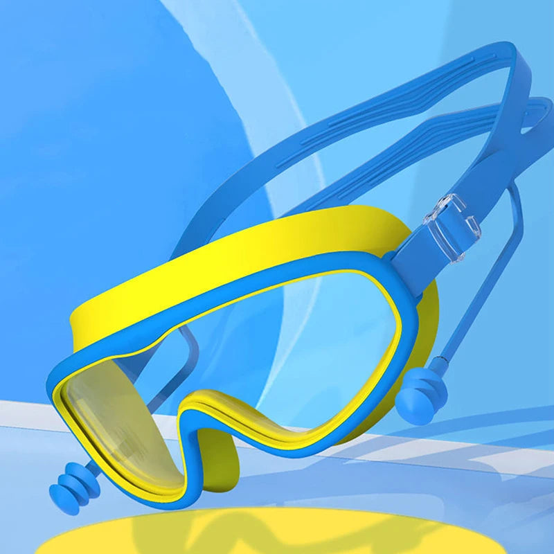Swim Goggles For Kids Toddler 3-15 Anti Fog No Leak Clear Wide Vision Swim Glasses Boys Girls Pool Beach Swimming Accessories Aimak Store